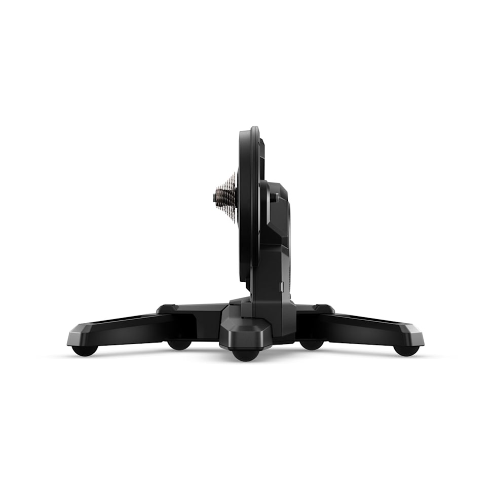 Tacx Nēra Direct Drive home trainer accessory with sturdy frame and digital display for indoor cycling training.
