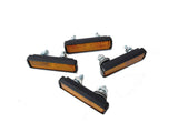 Powergrips spares and accessories for cage-type MTB pedals, including reflective kit and easy-to-install weatherproof components.