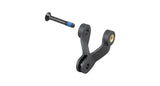 Bontrager Blendr bolt-on light mount stem component for bicycle accessories, shown in close-up with mounting hardware.