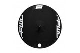 FFWD Fast Forward disc wheel TT/triathlon rear carbon rim with Shimano XDR hub, tubular design, optimized for time trial and triathlon cycling.