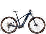 Trek Powerfly+ 6 Gen 5 29-inch e-mountain bike with Shimano Deore XT drivetrain and full suspension, ready for rugged trails.