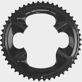 Shimano Ultegra FC-08 11-speed 50T outer chainring for 50/34T crankset, cycling component with black finish and gear teeth.