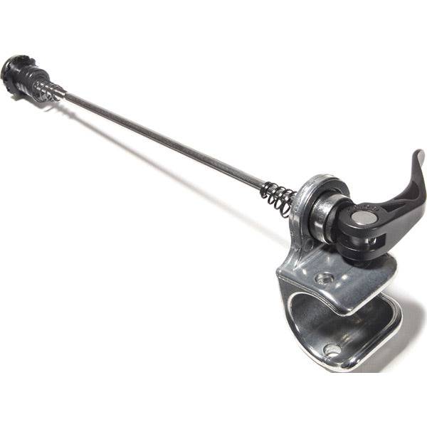 Thule Axle-Mount ezHitch and Quick Release Skewer accessory for Chariot bikes, shown in the image.