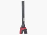 Trek Domane SL 6 2017 road bike fork in carbon, designed for precise steering and control on 700C wheels.