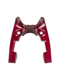 Trek Madone SLR front brake cover in rage red and black, protective component accessory for road bike upgrades.