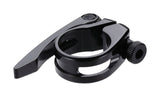 BBB BSP-86 LightLever seat clamp for 28.6mm carbon and aluminum seatposts, CNC quick-lift component for bike saddle adjustment
