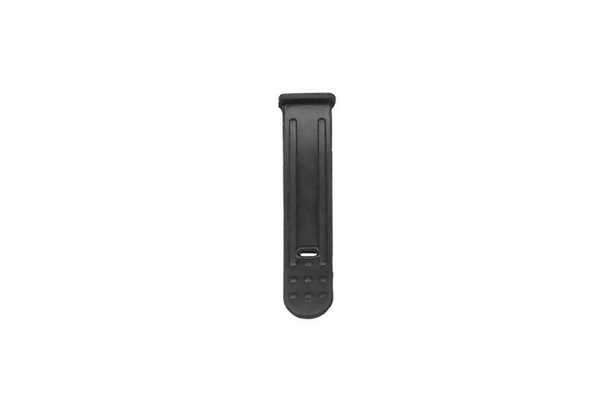 Topeak Mini Master Blaster DX strap accessory for secure bike pump mounting on a bicycle or gear setup.