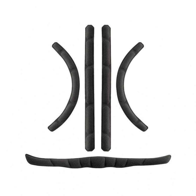 Black MET Drone helmet wide body pad kit for comfort replacement, showing padded interior and secure fit details.