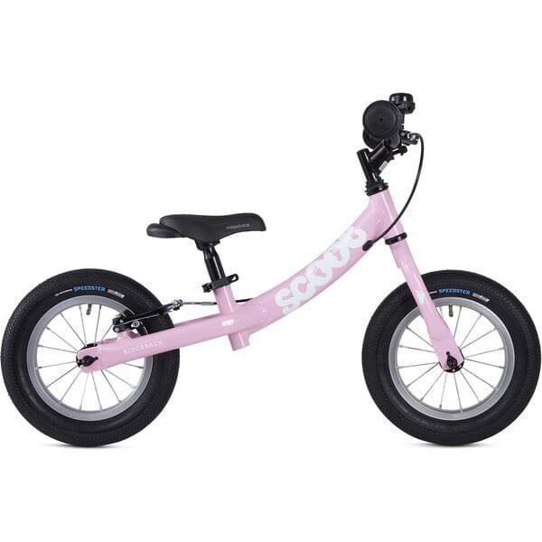 Ridgeback Scoot balance bike for kids, 90-100cm, with a lightweight frame and colorful design, ideal for young children learning to ride.