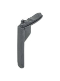 Trek Madone SLR Gen7 Tail Black aero bike seatpost installed on Madone SLR road bike, showcasing sleek black component design
