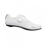 Fizik Tempo Decos Wide road cycling shoes with BOA Fit System and carbon sole, shown in a close-up view.