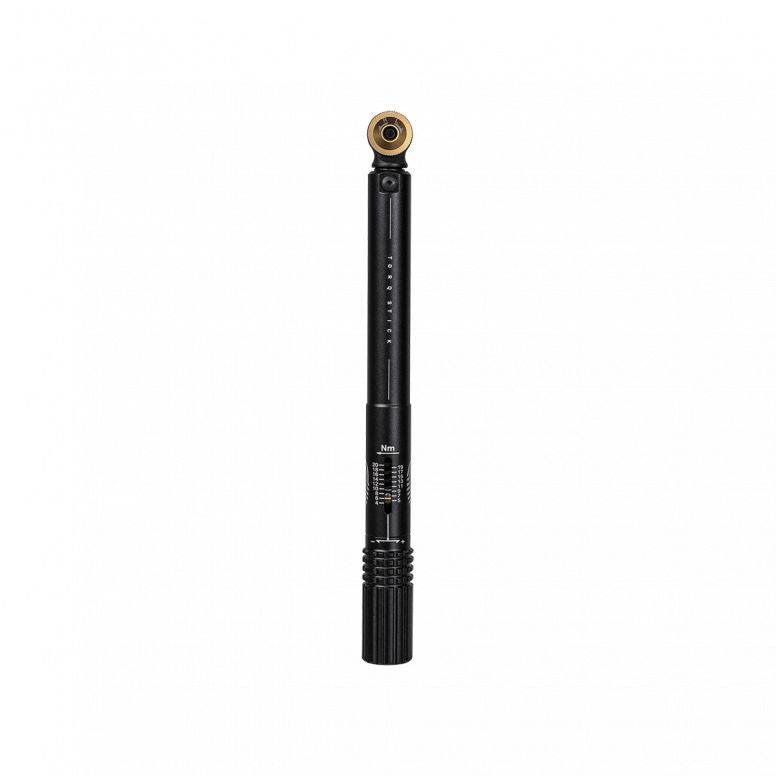 Topeak Torq Stick Pro torque wrench set with 18 bits, black workshop tool for precise bicycle maintenance and repair.