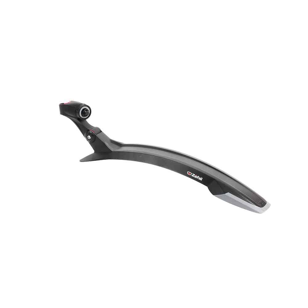 Zefal Mountain Guards RM60 rear clip-on mudguard with reflective ring for 26 and 27.5-inch mountain bikes, accessory by Zefal