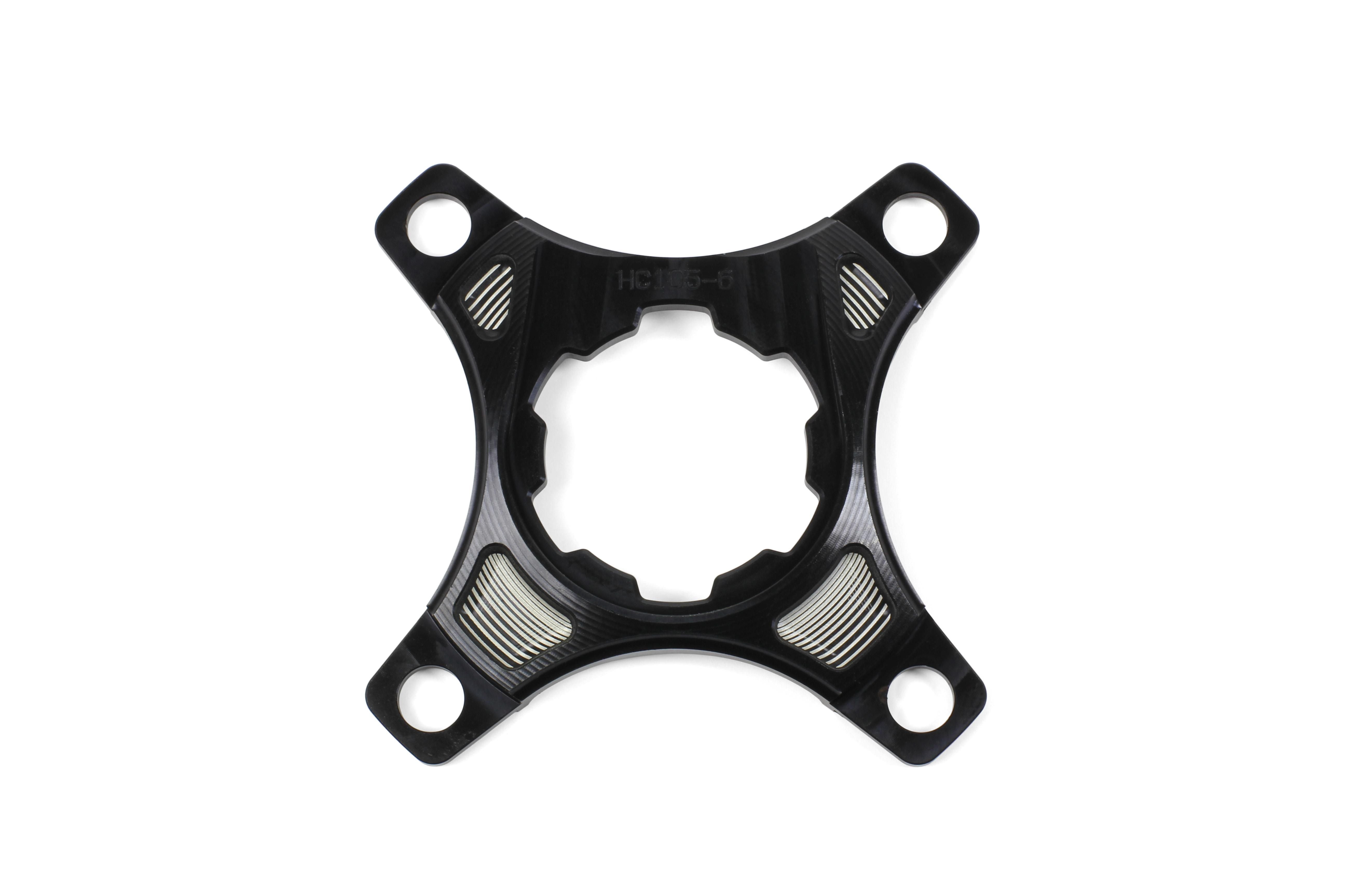 Hope Single Ring Spider 104 Bcd - Black | Swinnerton Cycles