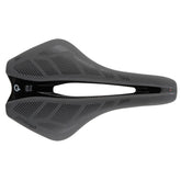 Prologo Dimension R2 AGX PAS Slide Control 143 gravel and cyclocross saddle with Tirox rails, showcasing its sleek design and saddle profile.