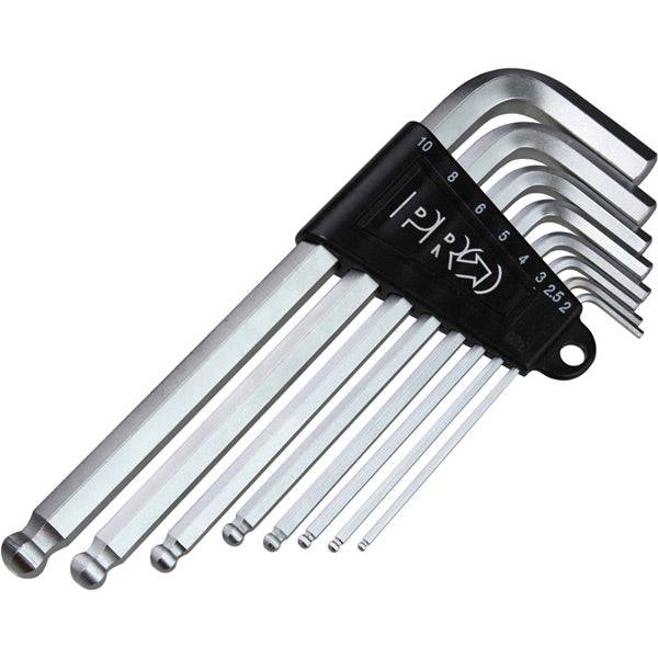 Set of 8 PRO Allen keys in 2-10mm sizes with a storage holder, ideal for workshop and DIY projects.