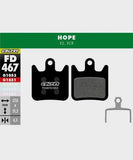 Galfer standard bike disc brake pads showing the durable, reliable brake components designed for quiet, effective stopping.