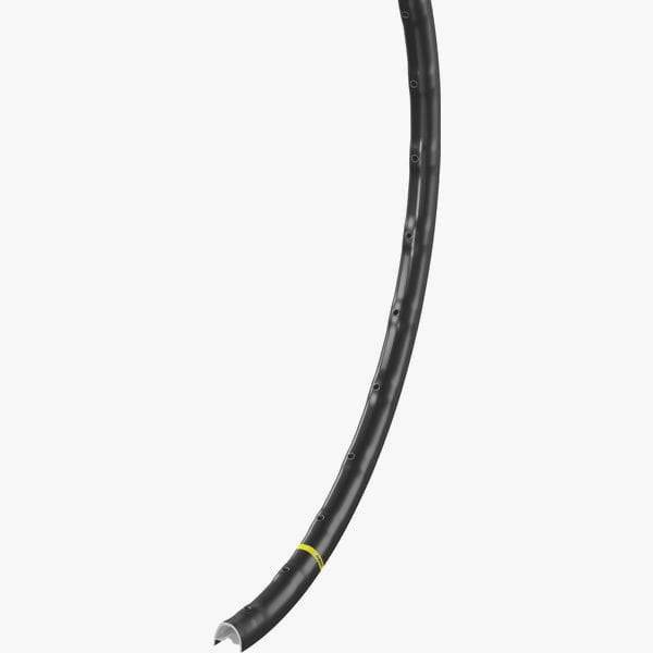 Mavic A 1022 gravel disc rim with UST tubeless compatibility and ISM 4D Light Technology, shown in a close-up view