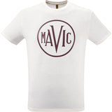 Mavic Heritage Logo T-Shirt in organic cotton, casual crewneck jersey, featuring the Mavic logo on a comfortable, stylish clothing piece.