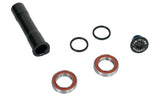 Trek Top Fuel 26 main pivot and rocker hardware kit in black and red for 2009+ suspension bikes, includes components for frame assembly.