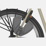 Urban Iki Junior bike footrests for kids, foldable and non-slip, designed for 16-25mm tubes, accessories for safe cycling.