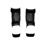 Race Face Ambush 2022 trail riding leg guard with impact protection, featuring durable armor and adjustable straps for cycling.