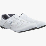 Shimano RC3 road cycling shoes with BOA dial and reflective print, featuring sleek design and breathable material.