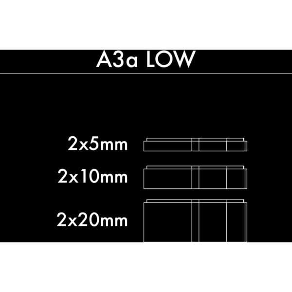 Profile Design A3A Low Riser Kit for Wing20C+ and Wing Ultimate aerobars, includes 5, 10, and 20mm component options.
