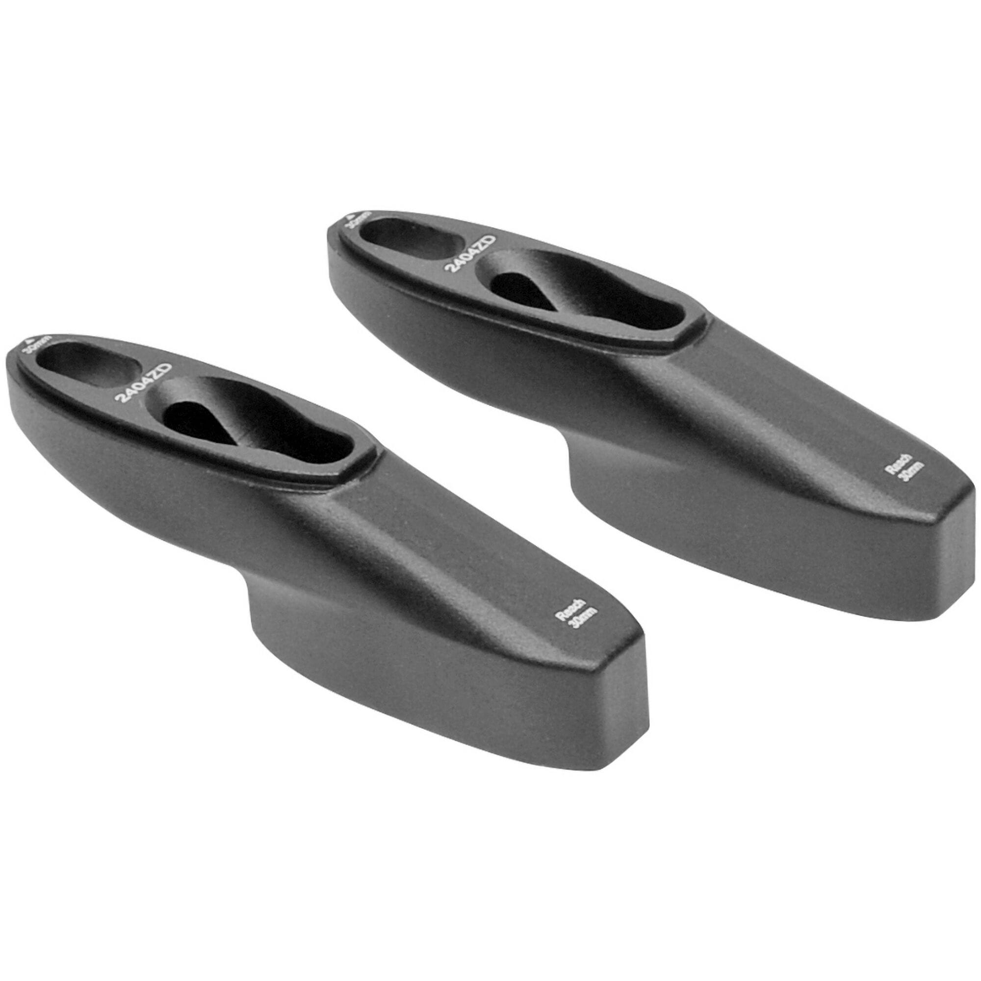 Profile Design A3 Reach Extender Kit for Aero Positioning and Bar Compatibility, showing the aerodynamic component and mounting hardware.
