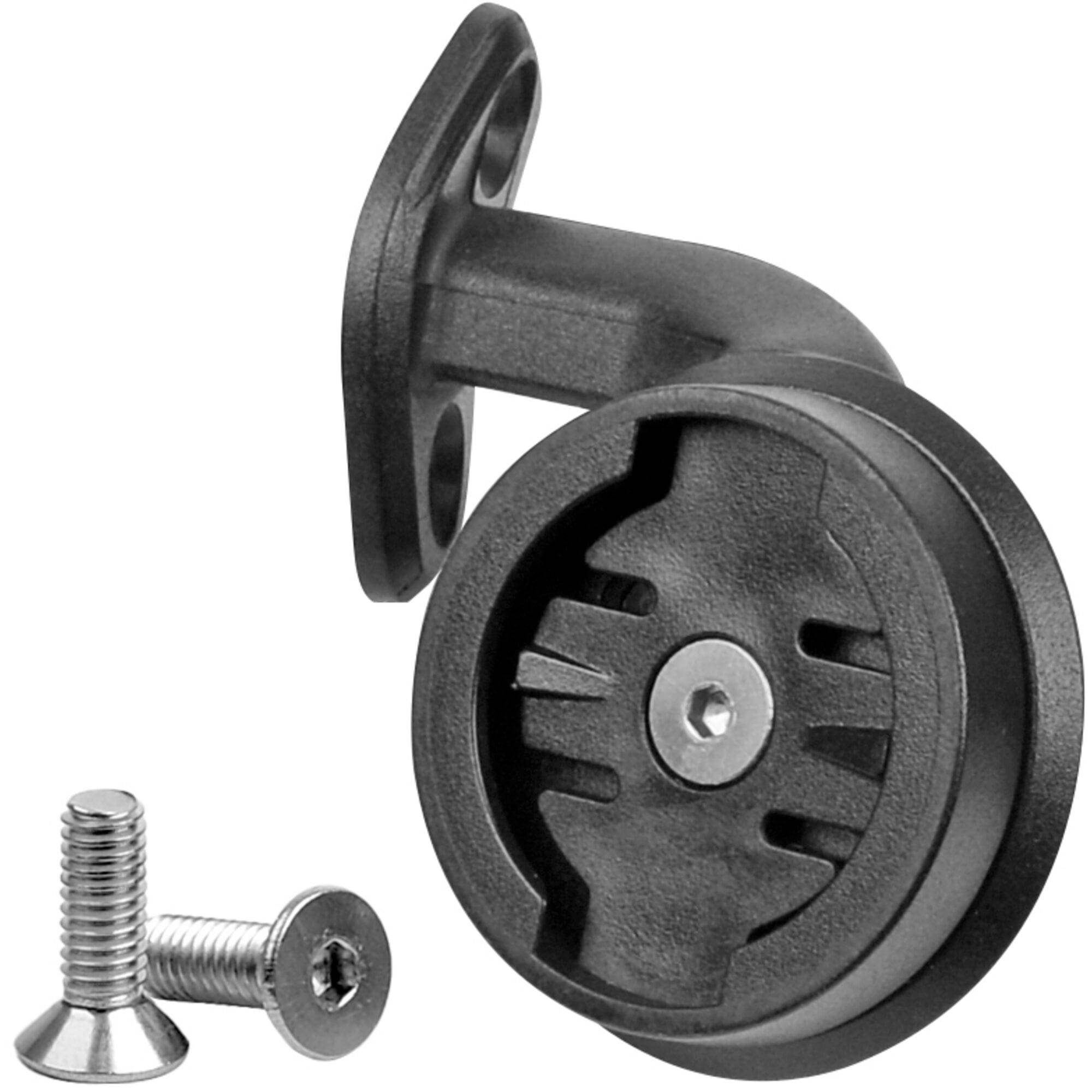 Profile Design Aerobar computer mount for ASC PRO carbon extensions, compatible with Garmin and Wahoo cycling computers.