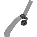 Profile Design Aerobar computer mount for Garmin and Wahoo, compatible with ASC 43/52 carbon extensions, shown on aerobars.