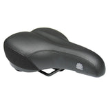 Passport Upper Class Gents Saddle for cycling with gel padding and shock absorption, designed for comfort and durability.