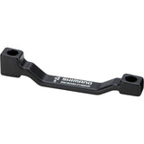 Shimano M985 disc brake adapter for 180mm rotors, post mount, for mountain bike components.