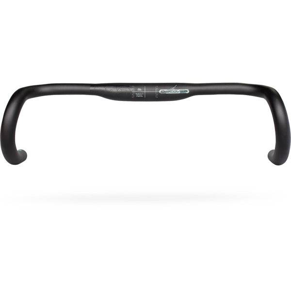 PRO Discover Gravel handlebar for adventure and road cycling, 40-44cm, lightweight aluminum bike component.