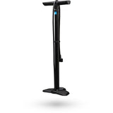 PRO Competition Floor Pump with dual head for Presta and Schrader valves, 160 PSI gauge, durable bike pump accessory