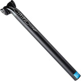 PRO LT Alloy Seatpost with single-bolt clamp and size indicator for bikes, durable cycling component in sleek alloy finish.