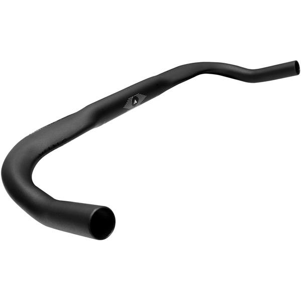 Profile Design Aero handlebar with internal cable routing, lightweight base bar for aerodynamic cycling performance.