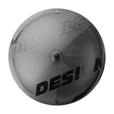 Profile Design D21 TLR DB disc rear wheel, 700c tubeless-ready carbon road wheel with aerodynamic profile and deep rim design.