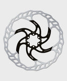 Galfer Wave 6-bolt disc brake rotor for mountain biking, high-performance MTB component, with ventilated design and durable metal construction.