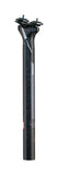 FSA K-Force Di2 carbon seatpost, 31.6mm diameter, 350mm length with SB0 minimal top clamp for road bikes