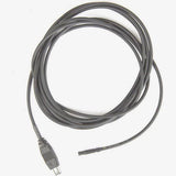 Shimano SM-PCE02 Di2 PC Link Cable SD300 for electronic shifting components, shown connected to a bike electronic system.