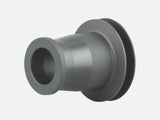 Bontrager Ratchet EXP 12mm non-drive MTB rear axle end cap in black, 148mm OLD, for bicycle component replacement.