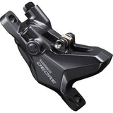 Shimano Deore BR-M6100 2-pot hydraulic brake caliper for front or rear post mount bike braking system.