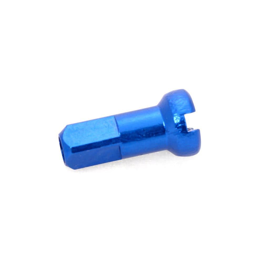 Halo Alloy Nipples 12mm CNC 7075 aluminum spoke nipples, pack of 50, for bicycle wheel components.