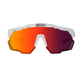 Scicon Sports Aeroshade Kunken SCNPP MultiMirror Red/Wht Gloss Eyewear | Swinnerton Cycles