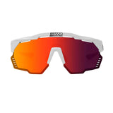 Scicon Sports Aeroshade Kunken SCNPP MultiMirror Red/Wht Gloss Eyewear | Swinnerton Cycles