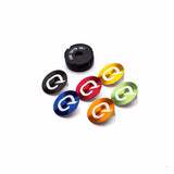 Quarq Colored Decals (Black, Grey, Red, Blue, Orange, Green & Yellow)- compatible with any Quarq Power meters produced after January 8, 2015 (revision ADX) 2019: | Swinnerton Cycles