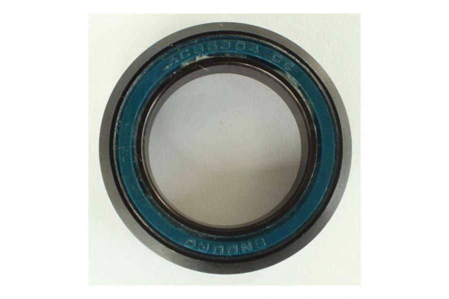 Enduro Bearings 6804 angular contact bearing with sealed design, 19x30x6.5mm dimensions, ABEC 3 quality for precision components.
