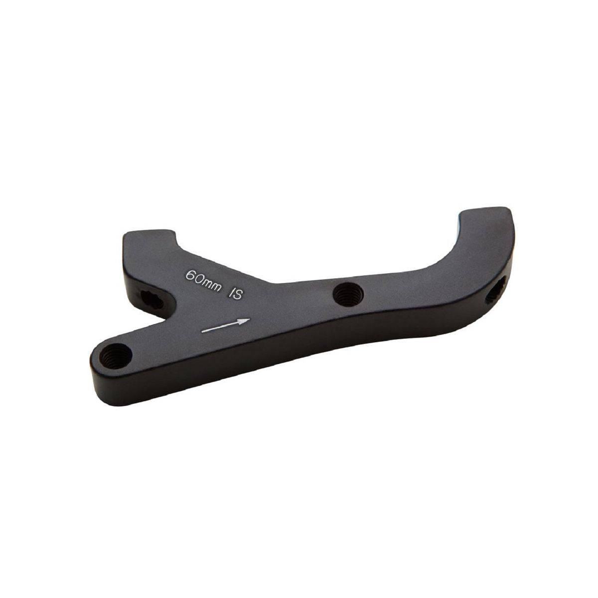 Avid IS Bracket 60 IS Rear 200mm disc brake component with stainless mounting bolts for bicycle disc brake installation.