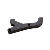 Avid IS Bracket 60 IS Rear 200mm disc brake component with stainless mounting bolts for bicycle disc brake installation.